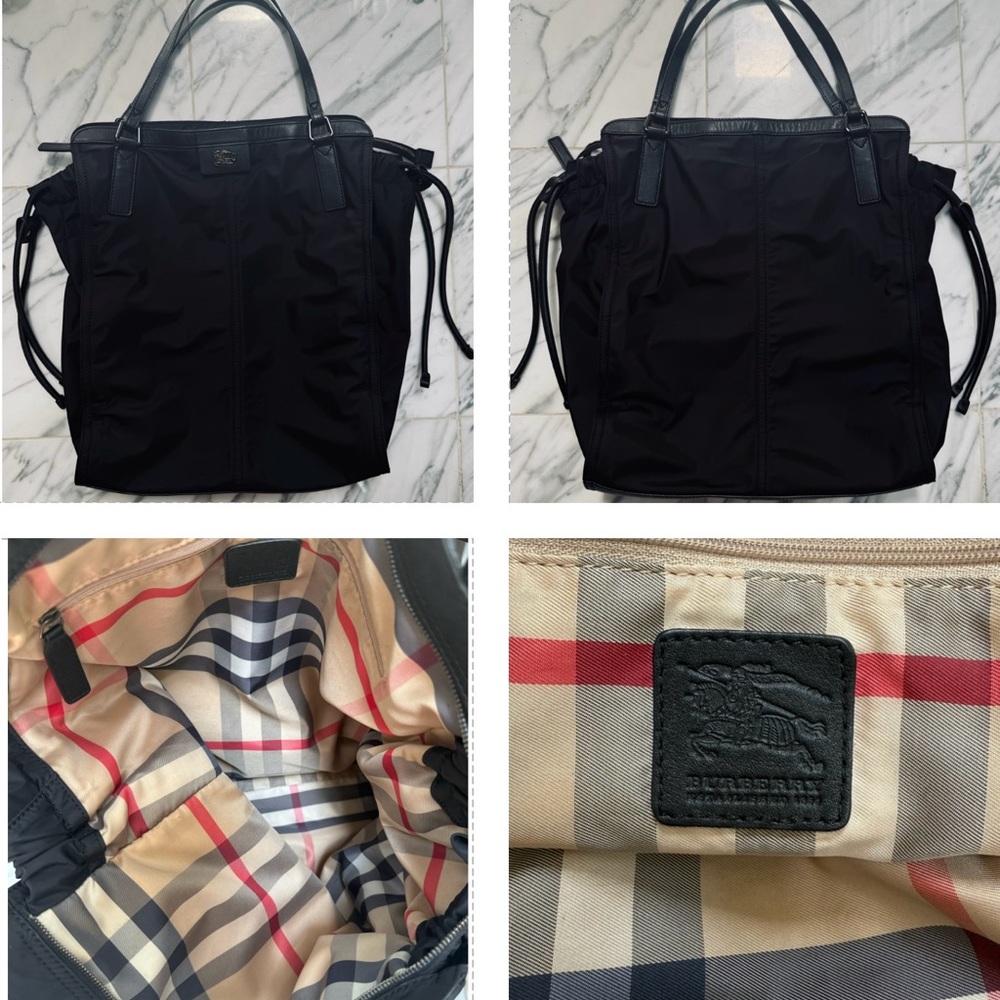 BURBERRY BUCKLEIGH NYLON TOTE BAG - Picture 9 of 16